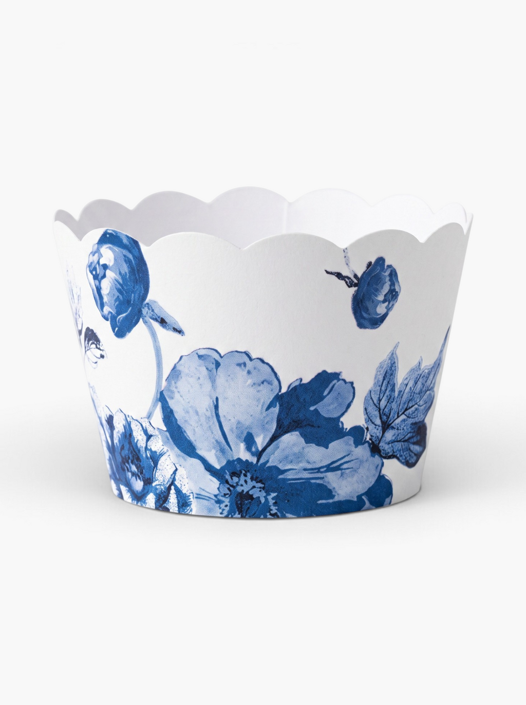 Blue and White China blue Willow Wrappers Positano Amalfi Coast Cupcake Wrappers