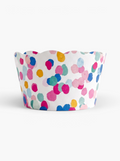 Multi-Color Confetti Dot Cupcake Wrappers