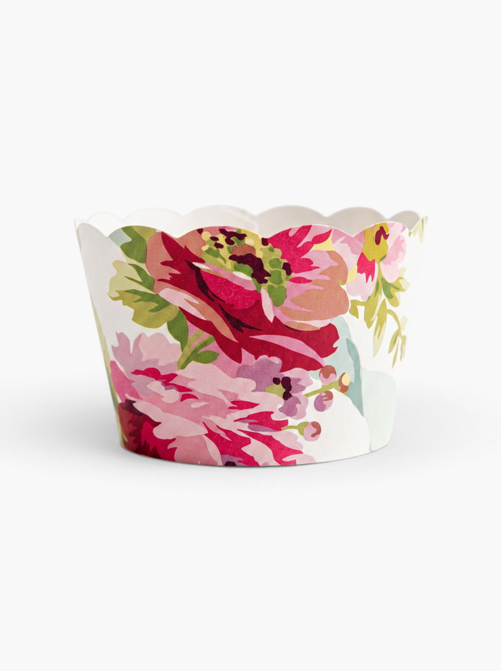 Shabby Chic Floral Cupcake Wrappers